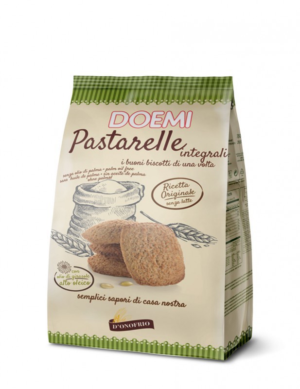 PASTARELLE INTEGRALI  CON OLIO ALTO OLEICO